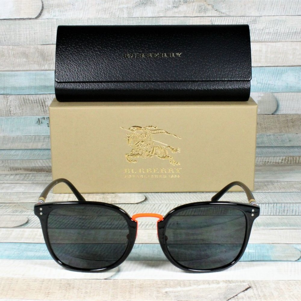 DISCONTINUED! Burberry Black 53mm Men's Burberry - Picture 2 of 3